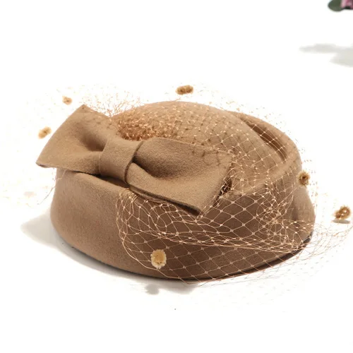 Australian Hat Bride Elegant Wool Gauze Bow Airline Stewardess White Women's Fedora Caps Formal Lady Hat Royal Style Dome Chapeu
Australian Hat Bride Elegant Wool Gauze Bow Airline Stewardess White Women's Fedora Caps Formal Lady Hat Royal Style Dome Chapeu