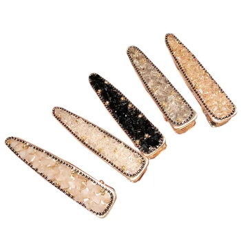 5 Pieces / Set Of Crystal Hairpin Girl Hair Accessories Drop-Shaped Diamond Hairpin Alloy Bangs Clip Jewelry
5 Pieces / Set Of Crystal Hairpin Girl Hair Accessories Drop-Shaped Diamond Hairpin Alloy Bangs Clip Jewelry