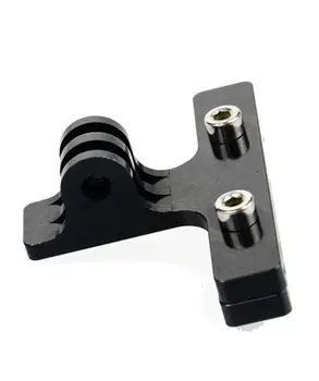 Bicycle Racing Saddle Rail Cycle Bike Seat Aluminium Clamp Mount For Gopro 4 3+ Camera For sj4000
