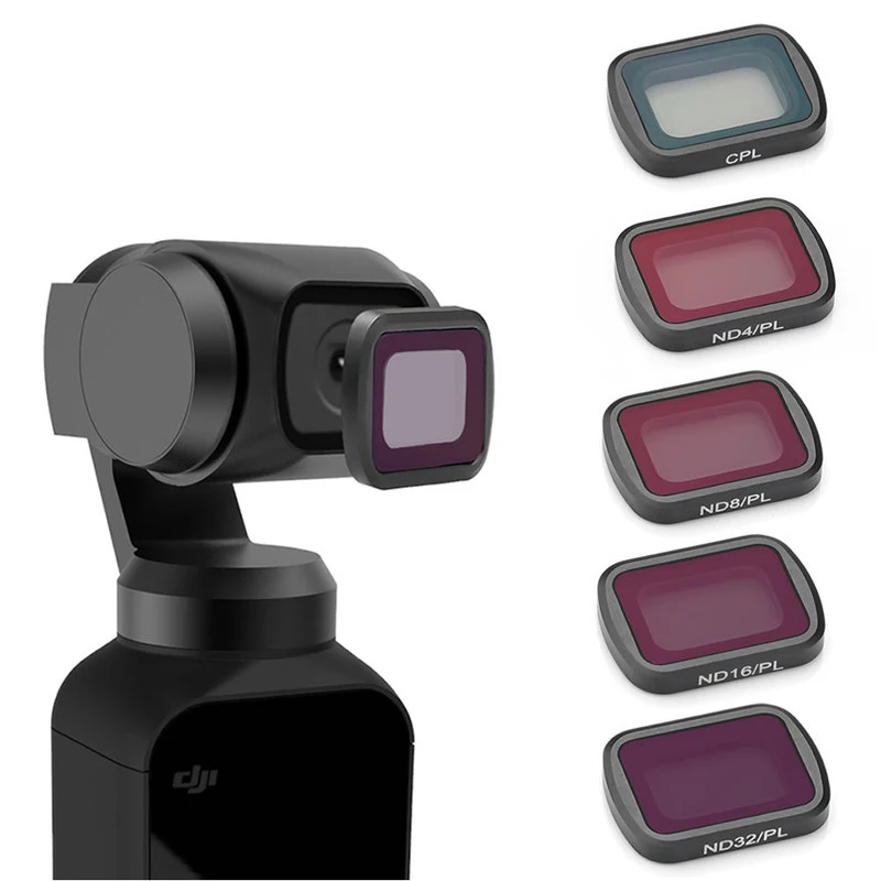 osmo Pocket lens Filter ND-PL ND4 ND8 ND16 ND32 CPL Filter For DJI osmo Pocket camera Handheld gimbal accessories
osmo Pocket lens Filter ND-PL ND4 ND8 ND16 ND32 CPL Filter For DJI osmo Pocket camera Handheld gimbal accessories