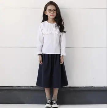 2019 Korean style girls t-shirt full sleeve cotton fashion spring girls top 6-11t A828
2019 Korean style girls t-shirt full sleeve cotton fashion spring girls top 6-11t A828