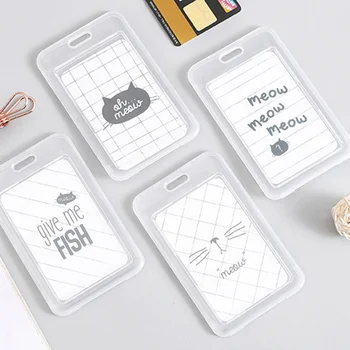 Cartoon PVC Credit Card Holder Women Men Cute Business ID Card Case Kids Gift Bank Card Transparent Protector Cover Wallet
Cartoon PVC Credit Card Holder Women Men Cute Business ID Card Case Kids Gift Bank Card Transparent Protector Cover Wallet