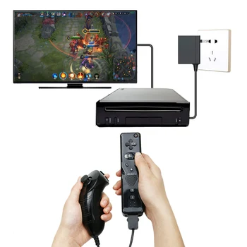 Wireless Controller For Wii Gamepad Built-in Motion Plus Remote with Nunchuck For Nintend Wii Controle Joystick
Wireless Controller For Wii Gamepad Built-in Motion Plus Remote with Nunchuck For Nintend Wii Controle Joystick