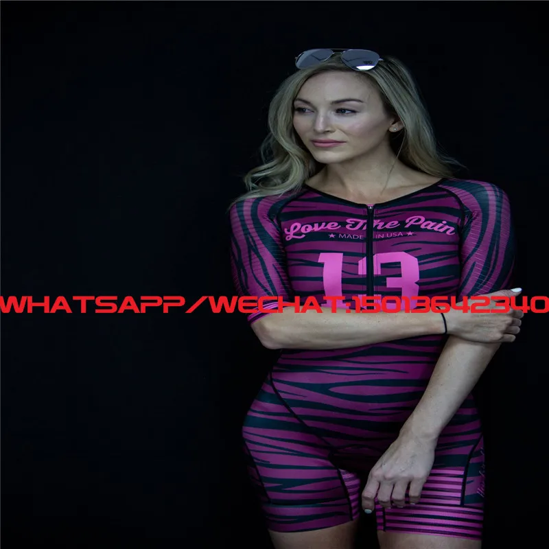 2019 Love pain ladies cycling jersey tight-fitting one-piece sexy swimsuit triathlon suit ropa summer sports riding ciclismo
2019 Love pain ladies cycling jersey tight-fitting one-piece sexy swimsuit triathlon suit ropa summer sports riding ciclismo