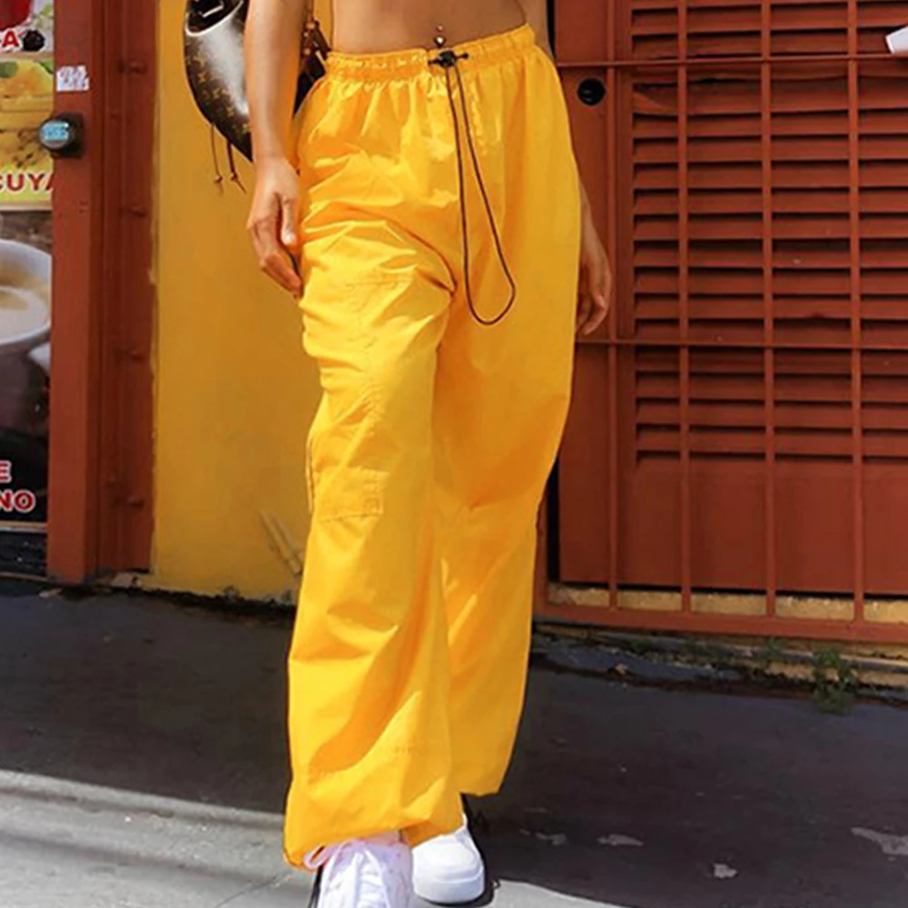 Women Summer Spring Loose Straight Pants Mid Waist Casual Solid Trousers Drawstring Wide Leg Pants 2019 New Fashion Streetwear
Women Summer Spring Loose Straight Pants Mid Waist Casual Solid Trousers Drawstring Wide Leg Pants 2019 New Fashion Streetwear
