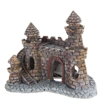 Hot Aquarium Resin Artificial Castle Decoration Fish Tank Ancient Castle Tower House Ornaments Shelter Rock Cave For Fish Shrimp
Hot Aquarium Resin Artificial Castle Decoration Fish Tank Ancient Castle Tower House Ornaments Shelter Rock Cave For Fish Shrimp