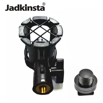 2in1 Kit Anti-Shock Microphone Suspension Shock Mount Pencil Clamp Condenser Holder Clip + 5/8 Hot Shoe Mount Adapter
2in1 Kit Anti-Shock Microphone Suspension Shock Mount Pencil Clamp Condenser Holder Clip + 5/8 Hot Shoe Mount Adapter