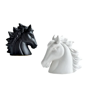 Modern style Crafts Horse Head Figurine For House Office Bar Decoration Home ornaments Wedding gift Ceramic Crafts
Modern style Crafts Horse Head Figurine For House Office Bar Decoration Home ornaments Wedding gift Ceramic Crafts