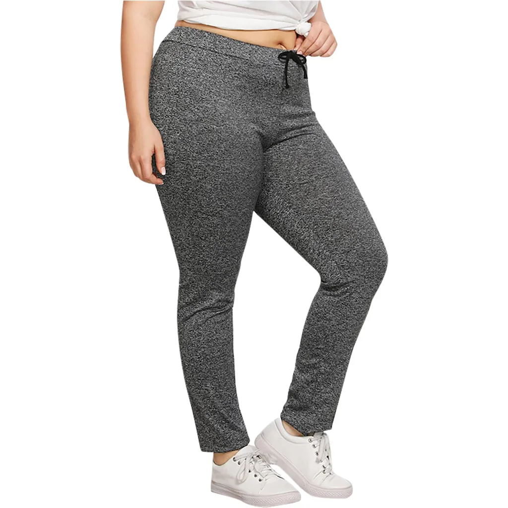 Fashion Women Drawstring Solid Leggings Plus Size Sport Casual Fitness Pant Casual Daily Sport Solid Trousers Fitness
Fashion Women Drawstring Solid Leggings Plus Size Sport Casual Fitness Pant Casual Daily Sport Solid Trousers Fitness