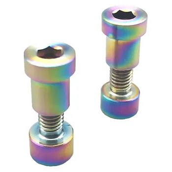 Titanium Bolts Stem Locking Screw Mountain/Road Bike M5 x16mm Column Head Ti Bolt 2/6 Set Multicolor Bolt with Nut Ti Fastener
Titanium Bolts Stem Locking Screw Mountain/Road Bike M5 x16mm Column Head Ti Bolt 2/6 Set Multicolor Bolt with Nut Ti Fastener