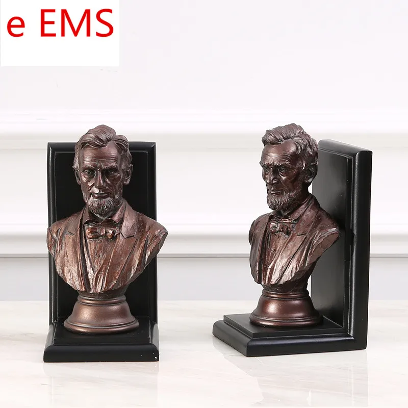 Gypsum POTUS Bookends Statue Abraham Lincoln Bust Statesman Teaching Aids Resin Art & Craft Home Decorations L2348
Gypsum POTUS Bookends Statue Abraham Lincoln Bust Statesman Teaching Aids Resin Art & Craft Home Decorations L2348