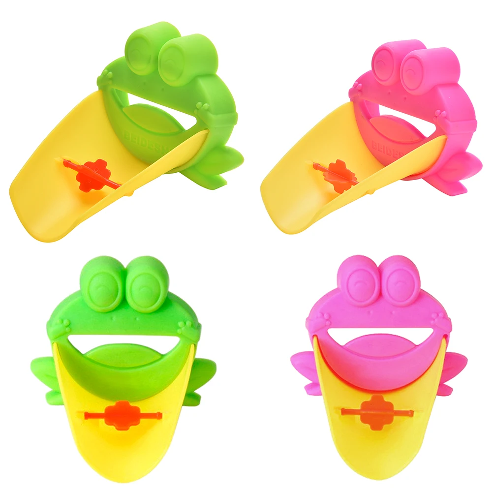 Kids Washing Hands Convenient for Baby Washing Helper Frog Bathroom Sink Faucet Chute Extender Children
Kids Washing Hands Convenient for Baby Washing Helper Frog Bathroom Sink Faucet Chute Extender Children