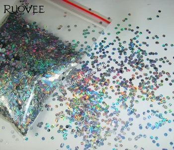 2MM Strip Holograph Silver Round Dot Flake Spangle Shape nail glitter for Gel polish acrylic and Makeup decoration
2MM Strip Holograph Silver Round Dot Flake Spangle Shape nail glitter for Gel polish acrylic and Makeup decoration
