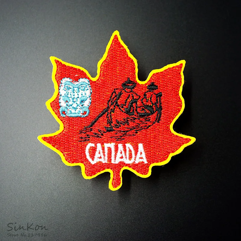 Canada Maple Leaves Size:7.2x7.3cm Badges Embroidered Applique Sewing Patch Clothes Stickers Garment Apparel Accessories
Canada Maple Leaves Size:7.2x7.3cm Badges Embroidered Applique Sewing Patch Clothes Stickers Garment Apparel Accessories