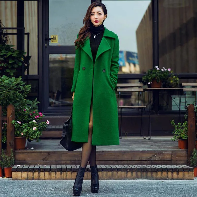 2019 New Autumn Winter Women Fashion Plus Size Slim Long Wool Blend Coat Female European Cashmere Outerwear Woolen Jacket R40
2019 New Autumn Winter Women Fashion Plus Size Slim Long Wool Blend Coat Female European Cashmere Outerwear Woolen Jacket R40