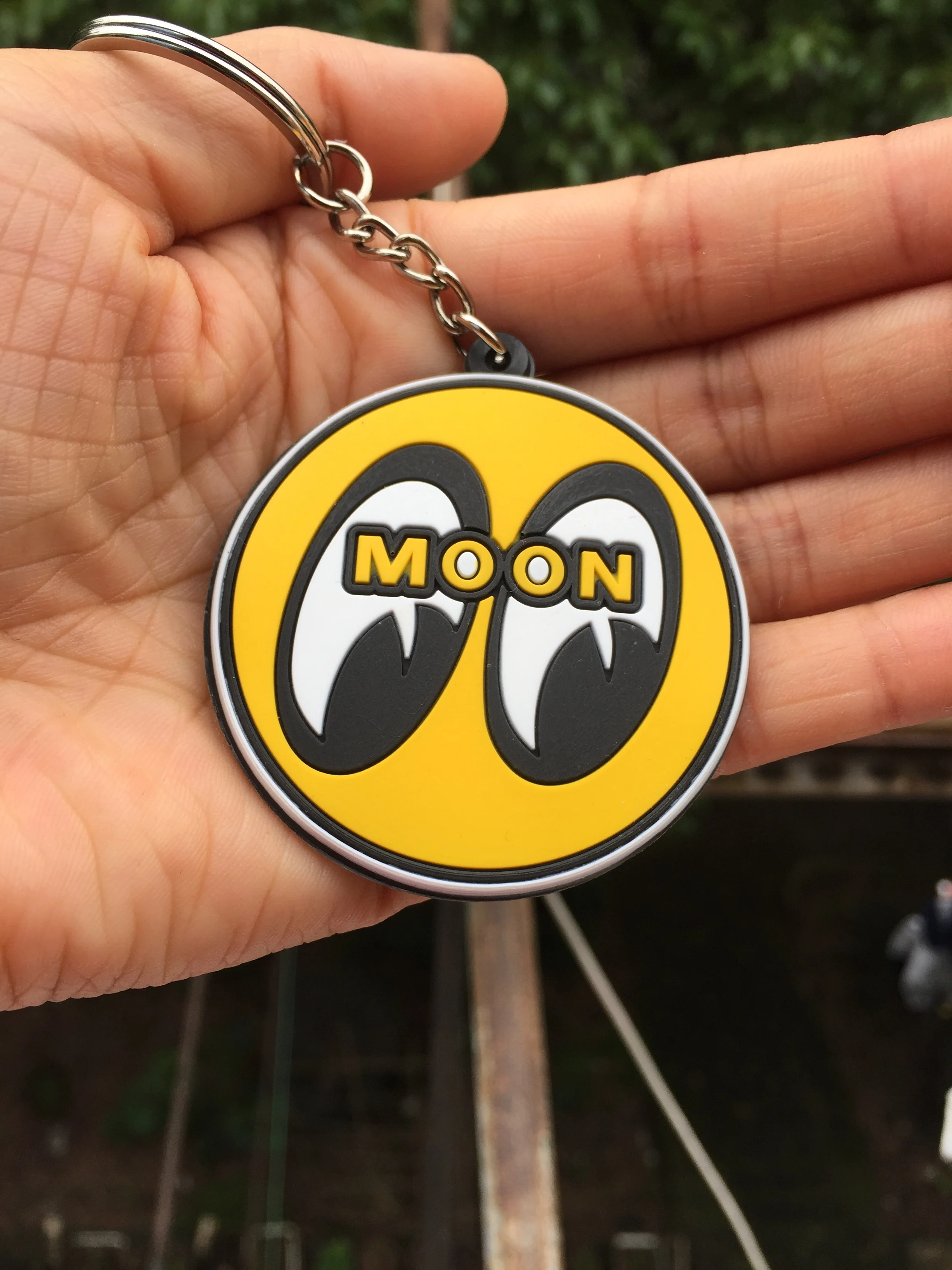 Moon eye mooneyes pvc plastic keychains for men key chain keychain keyring gifts boyfriend pendant double sided same picture
Moon eye mooneyes pvc plastic keychains for men key chain keychain keyring gifts boyfriend pendant double sided same picture