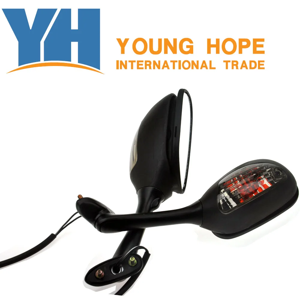 Free Shipping Motorcycle Rearview Mirror with Turn Signal Lights fits for Suzuki GSXR 600 750 2006-2010 GSXR1000 05-08 K6 K7 K8
Free Shipping Motorcycle Rearview Mirror with Turn Signal Lights fits for Suzuki GSXR 600 750 2006-2010 GSXR1000 05-08 K6 K7 K8