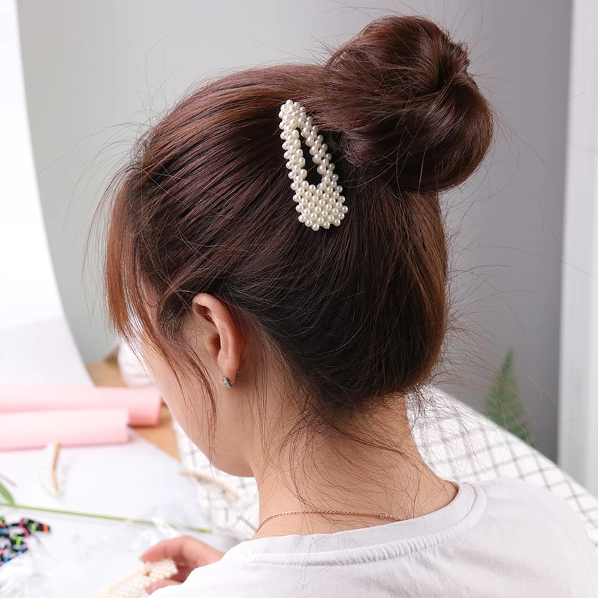 1PC Fashion Women Girls Elegant Pearls Hair Clips Sweet Headwear Hair Ornament Hairpins Barrettes Girl Hair Accessories
1PC Fashion Women Girls Elegant Pearls Hair Clips Sweet Headwear Hair Ornament Hairpins Barrettes Girl Hair Accessories