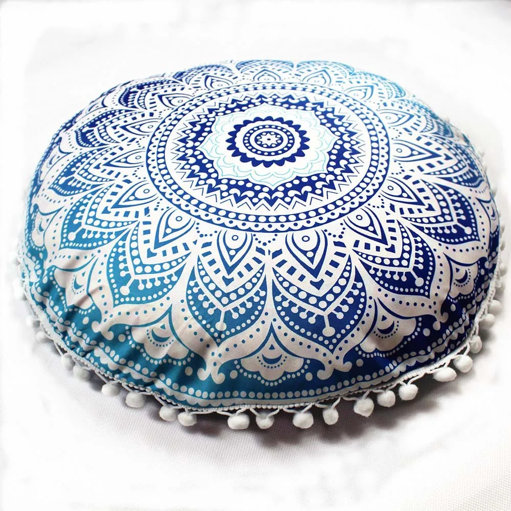 Indian Mandala Pillows Round Bohemian Home Cushion Pillows Cover Case Cushions taie doreiller coton rectangle sofa 19JUL18
Indian Mandala Pillows Round Bohemian Home Cushion Pillows Cover Case Cushions taie doreiller coton rectangle sofa 19JUL18