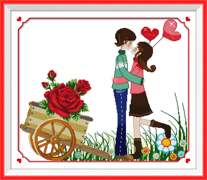 Sweet Love with vehicle Printed Canvas DMC Counted Chinese Cross Stitch Kits printed Cross-stitch set Embroidery Needlework
Sweet Love with vehicle Printed Canvas DMC Counted Chinese Cross Stitch Kits printed Cross-stitch set Embroidery Needlework