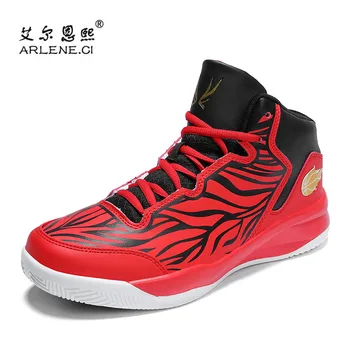 2018 Newest High Top Basketball Shoes for Men Breathable Comfort Basket Homme Outdoor Sport Shoes Training Athletic Men Sneakers 
2018 Newest High Top Basketball Shoes for Men Breathable Comfort Basket Homme Outdoor Sport Shoes Training Athletic Men Sneakers