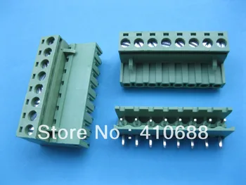 100 Pcs Angle 8 way/pin Pitch 5.08mm Screw Terminal Block Connector Pluggable Type Green 2EDCK-2EDCR-5.08
100 Pcs Angle 8 way/pin Pitch 5.08mm Screw Terminal Block Connector Pluggable Type Green 2EDCK-2EDCR-5.08
