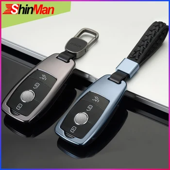 ShinMan High Quality Aluminum Alloy Car key Cover key Case For Mercedes Benz Maybach S3210I S350 S450 S350L 2017 2018 keychain
ShinMan High Quality Aluminum Alloy Car key Cover key Case For Mercedes Benz Maybach S3210I S350 S450 S350L 2017 2018 keychain