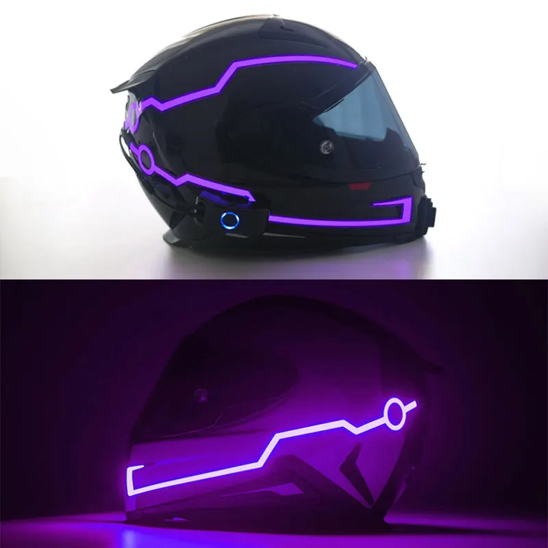 Nrodson Motorcycle Bar Helmet Signal Durable Flashing Stripe Night Riding Helmet Kit Waterproof LED Light Strip
Nrodson Motorcycle Bar Helmet Signal Durable Flashing Stripe Night Riding Helmet Kit Waterproof LED Light Strip
