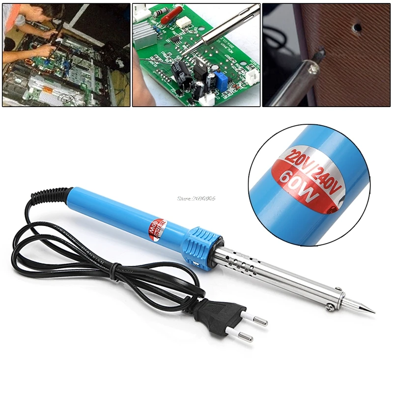 220-240V 40W/60W Electric Soldering Iron Pencil Shape Outside Thermal Welding Gun EU Plug
220-240V 40W/60W Electric Soldering Iron Pencil Shape Outside Thermal Welding Gun EU Plug