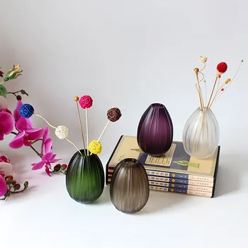 Colorful glass vases No fire aromatherapy oil bottle matt grain finish modern fashion design flower vases coffee purple green
Colorful glass vases No fire aromatherapy oil bottle matt grain finish modern fashion design flower vases coffee purple green