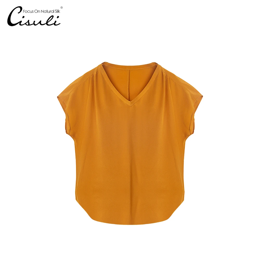 100% Mulberry Silk Shirt Fashion Woman Shirt Exclusive Short Silk Blouse Summer Top New Arriving Desigual Plus Size FreeShipping
100% Mulberry Silk Shirt Fashion Woman Shirt Exclusive Short Silk Blouse Summer Top New Arriving Desigual Plus Size FreeShipping