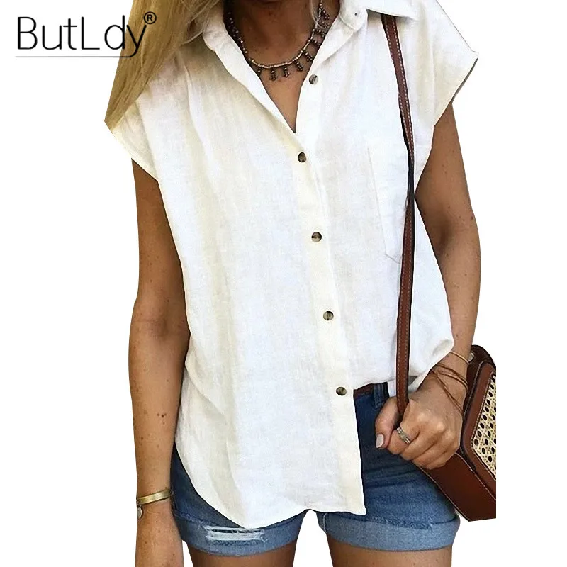 White Blouse Shirt Women Summer 2019 Short Sleeve Turn Down Collar Shirt Female Top Casual Button Cardigan Tops and Blouses
White Blouse Shirt Women Summer 2019 Short Sleeve Turn Down Collar Shirt Female Top Casual Button Cardigan Tops and Blouses
