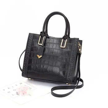 YUFANG Genuine Leather Women Party Package Alligator Pattern Handbags Female Natural Cowhide Women Messenger Bags Tote
YUFANG Genuine Leather Women Party Package Alligator Pattern Handbags Female Natural Cowhide Women Messenger Bags Tote