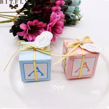 Wedding Gift Box Candy Boxes Baby Shower Decorations Wedding Favors and Gifts Box for Guests Party Supplies Boy girl Pink blue
Wedding Gift Box Candy Boxes Baby Shower Decorations Wedding Favors and Gifts Box for Guests Party Supplies Boy girl Pink blue