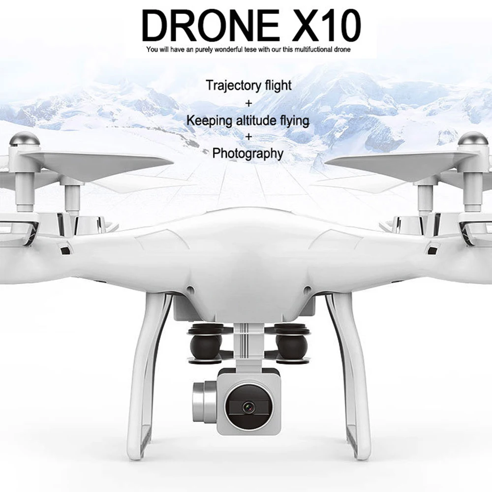 Remote Control Toys RC quadcopter Aerial Photography Wifi with HD Camera 4-Axis Gyro One Key Return for Mobile Phone Control Toy
Remote Control Toys RC quadcopter Aerial Photography Wifi with HD Camera 4-Axis Gyro One Key Return for Mobile Phone Control Toy
