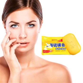 Sulfur soap, clean the skin to treat acne facial soaps itching sterilization, anti-fungal Anti-inflammatory
Sulfur soap, clean the skin to treat acne facial soaps itching sterilization, anti-fungal Anti-inflammatory