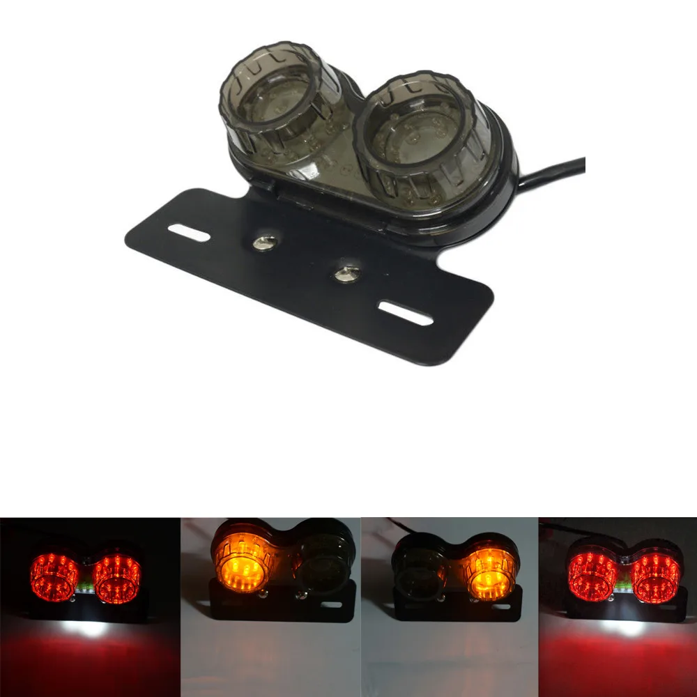 Motorcycle Taillight Turn Signal Indicators Custom Motorbike Rear Stop Lamp Brake Light Cafe Racer Flashing Lamp
Motorcycle Taillight Turn Signal Indicators Custom Motorbike Rear Stop Lamp Brake Light Cafe Racer Flashing Lamp