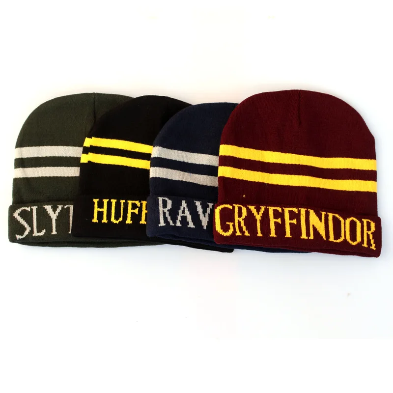 Magic School harri potter cosplay Knitted cap Hermione Gryffindor Ravenclaw Slytherin Hufflepuff hat Toys for Children Boy Girl
Magic School harri potter cosplay Knitted cap Hermione Gryffindor Ravenclaw Slytherin Hufflepuff hat Toys for Children Boy Girl