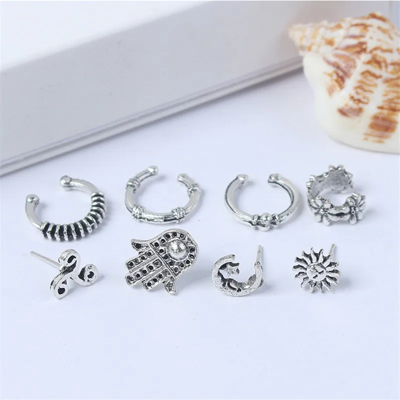 Cheap 8 sets of earrings Explosive Bohemian retro personality sun god moon STAR suit Earrings G0679
Cheap 8 sets of earrings Explosive Bohemian retro personality sun god moon STAR suit Earrings G0679