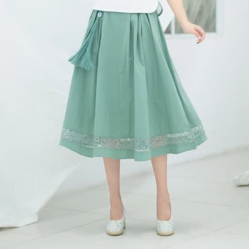 KYQIAO online chinese store women summer elegant ethnic long elastic waist lace patchwork tassels a-line skirt jupe femme 
KYQIAO online chinese store women summer elegant ethnic long elastic waist lace patchwork tassels a-line skirt jupe femme
