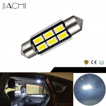 JIACHI 100pcs LED C5W Festoon 39mm CANBUS No Error 3910 Bulbs LED Lamps For Cars Interior Lighting White DC 12V Car styling
JIACHI 100pcs LED C5W Festoon 39mm CANBUS No Error 3910 Bulbs LED Lamps For Cars Interior Lighting White DC 12V Car styling