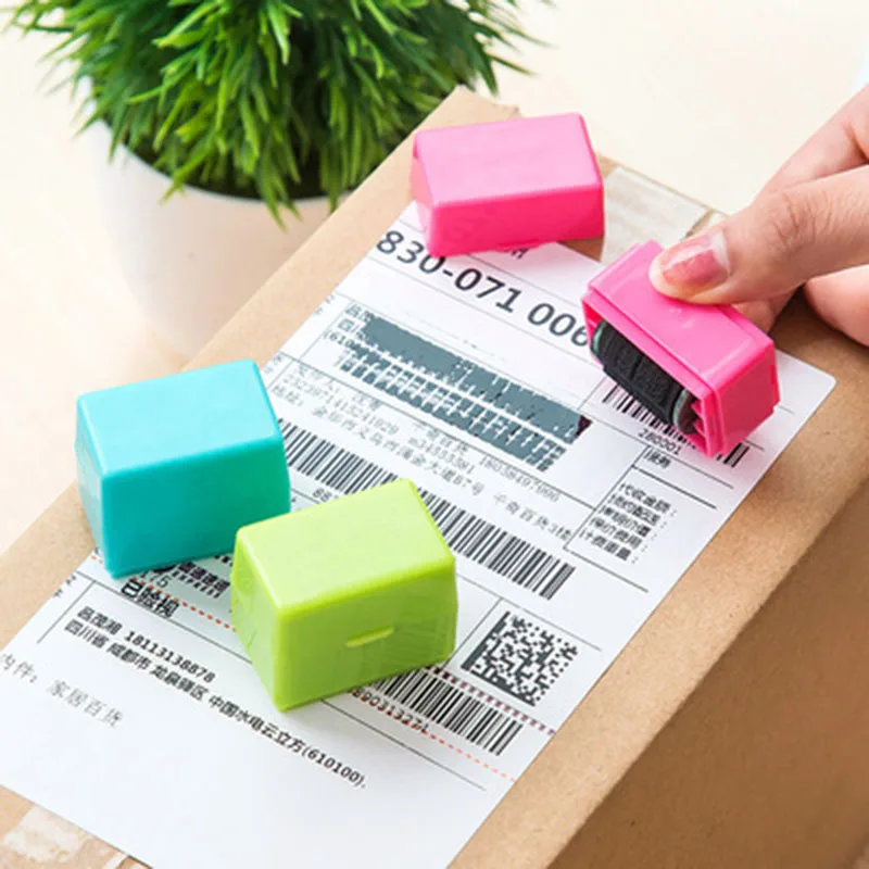 Roller Garbled Security Stamp Courier Single File Privacy Smudge Cover Stick Security Protection Chapter
Roller Garbled Security Stamp Courier Single File Privacy Smudge Cover Stick Security Protection Chapter