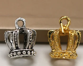 80pcs Exquisite imperial crown hat cap charm 15*12m 2g Antique silver Children's gift craft Jewelry earring bracelet necklace
80pcs Exquisite imperial crown hat cap charm 15*12m 2g Antique silver Children's gift craft Jewelry earring bracelet necklace