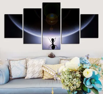 Modern 5pcs Space Canvas Painting HD Printed Crescent Space Moon Picture Home Decorate Poster Prints Wall Art Painting
Modern 5pcs Space Canvas Painting HD Printed Crescent Space Moon Picture Home Decorate Poster Prints Wall Art Painting