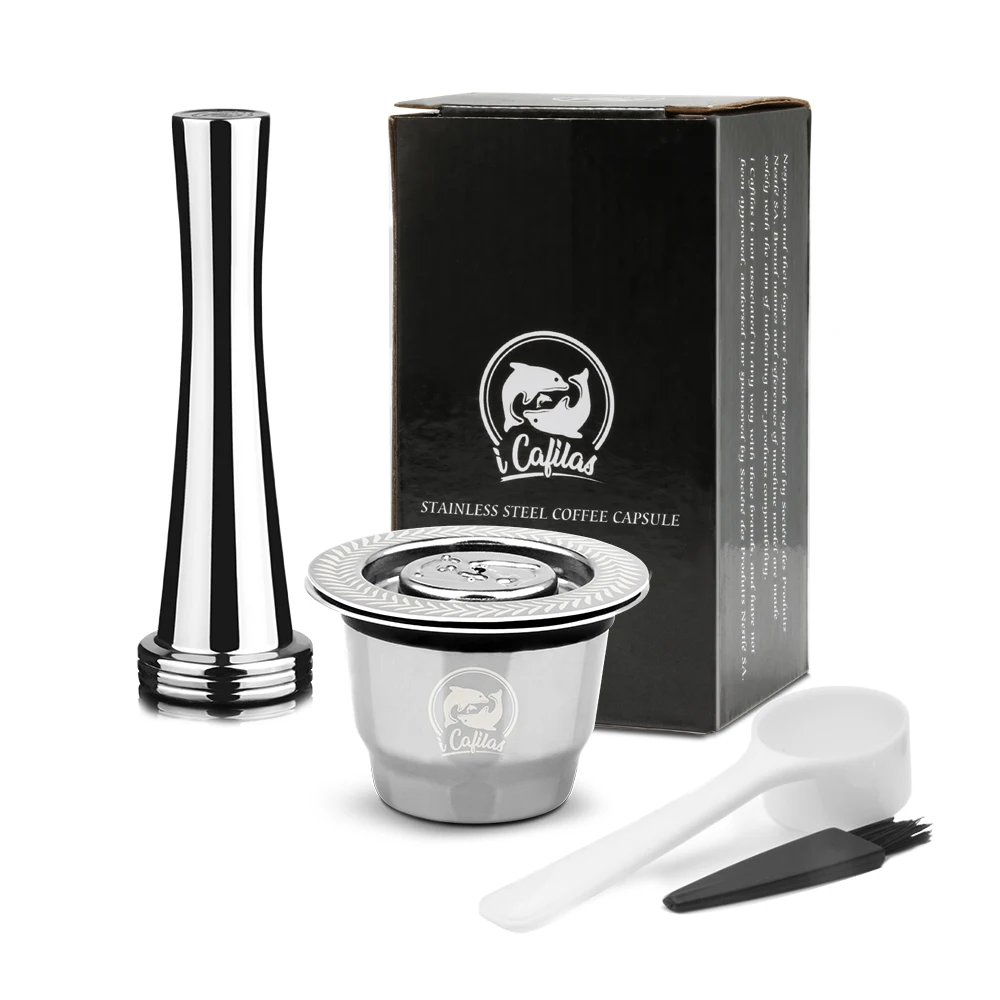 Espresso Capsulas De Cafe Recargables Nespresso Stainless Steel Square Hole Nespresso Refillable Capsule Reusable Pods
Espresso Capsulas De Cafe Recargables Nespresso Stainless Steel Square Hole Nespresso Refillable Capsule Reusable Pods