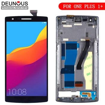 High quality LCD display with touch screen digitizer assembly For Oneplus One Plus 1+ A0001 with Frame
High quality LCD display with touch screen digitizer assembly For Oneplus One Plus 1+ A0001 with Frame