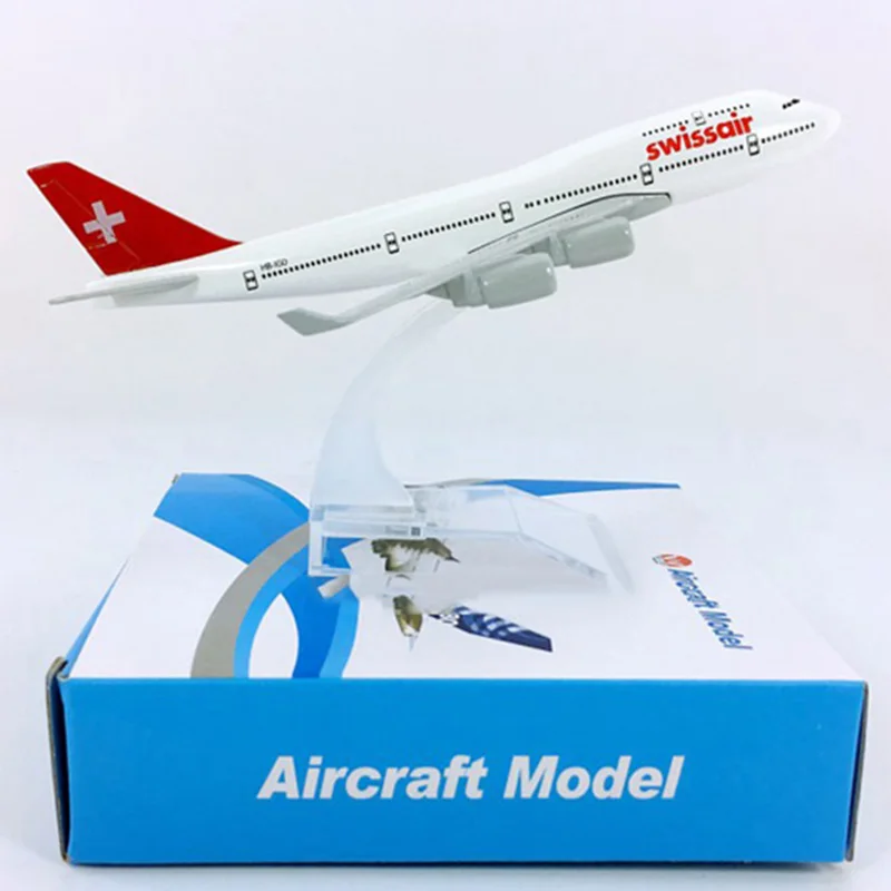 16CM 1:400 Boeing B747-400 model SWISS airlines SWISSAIR with base airbus metal alloy aircraft plane collectible display model
16CM 1:400 Boeing B747-400 model SWISS airlines SWISSAIR with base airbus metal alloy aircraft plane collectible display model