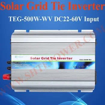 500W grid tied solar inverter, DC 22-60V to AC 90-130V/190-260V grid tied solar inverter
500W grid tied solar inverter, DC 22-60V to AC 90-130V/190-260V grid tied solar inverter
