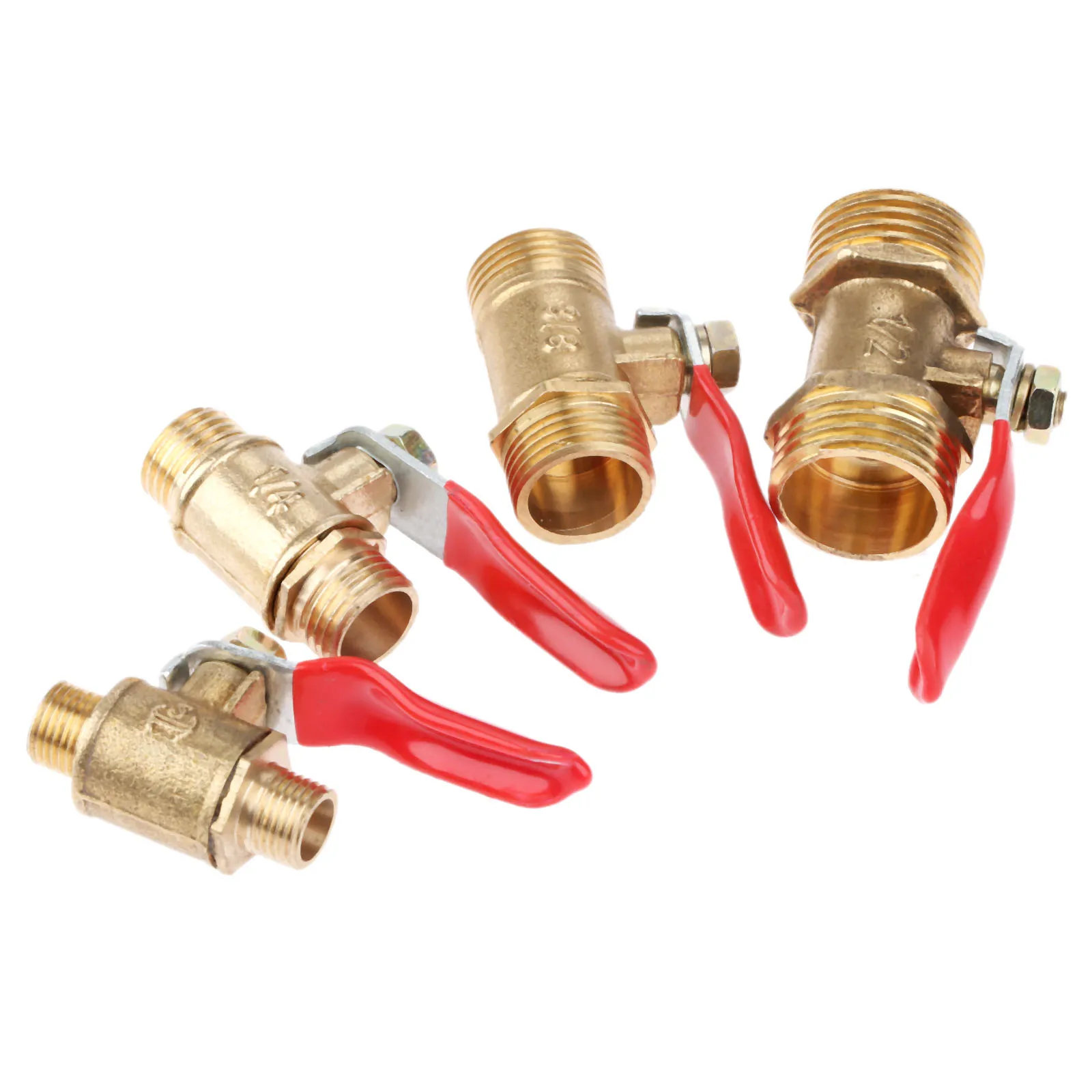 1pc BSP Male to Male Thread Ball Valve Brass Connector Joint Copper Pipe Fitting Coupler Adapter 1/8''1/4'' 3/8'' 1/2''
1pc BSP Male to Male Thread Ball Valve Brass Connector Joint Copper Pipe Fitting Coupler Adapter 1/8''1/4'' 3/8'' 1/2''