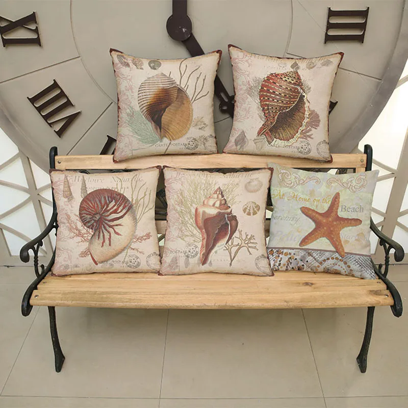 Retro Nostalgia Postmark Background Beach Animal Conch Starfish Pillow Case Home Restaurant Sofa Decoration Cushion Cover
Retro Nostalgia Postmark Background Beach Animal Conch Starfish Pillow Case Home Restaurant Sofa Decoration Cushion Cover